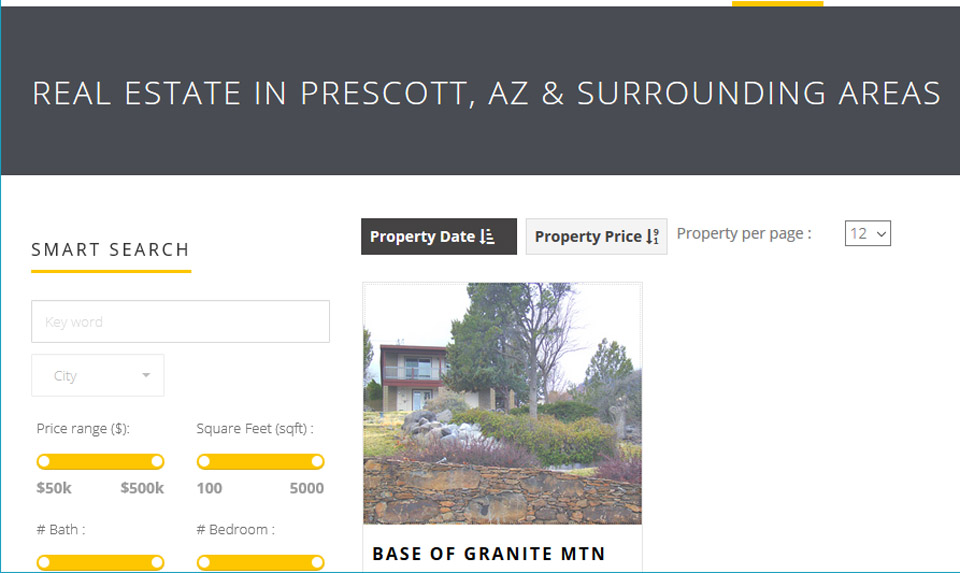 Prescott Area Homes for Sale